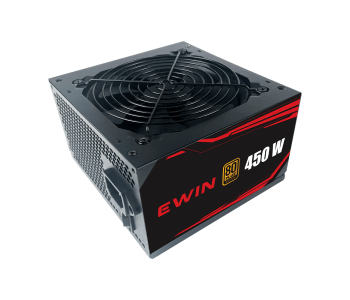 EWIN EW-LP450B 450W 80+ Bronze Power Supply Black