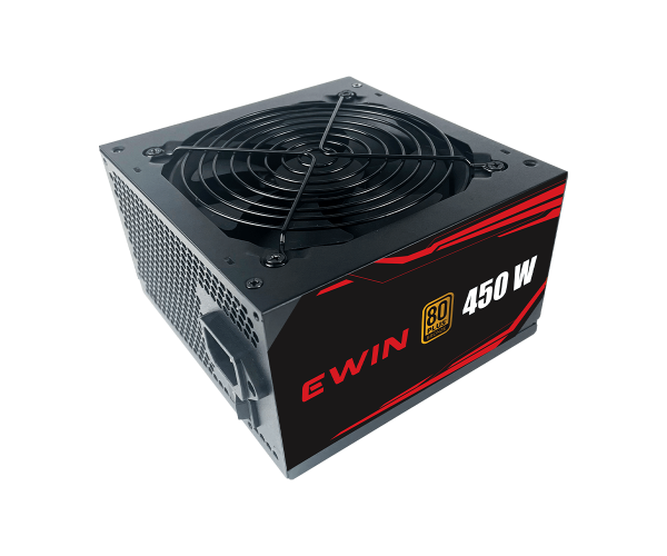 EWIN EW-LP450B 450W 80+ Bronze Power Supply Black