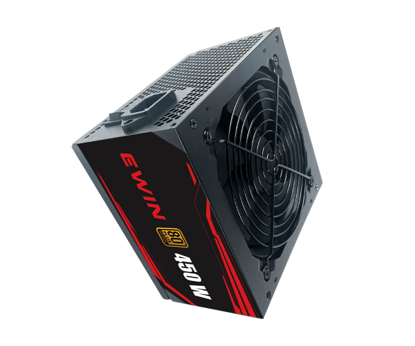 EWIN EW-LP450B 450W 80+ Bronze Power Supply Black