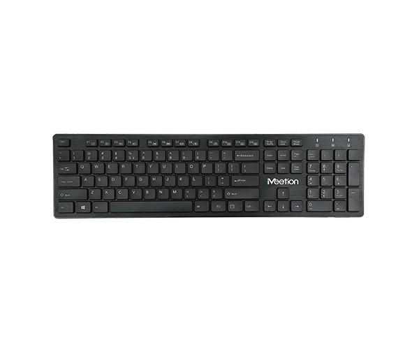 Meetion MT-WK841 Slim 2.4G Wireless Chocolate Keyboard
