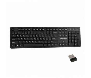 Meetion MT-WK841 Slim 2.4G Wireless Chocolate Keyboard