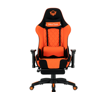 Meetion MT-CHR25 2D Armrest Massage E-Sport Gaming Chair with Footrest