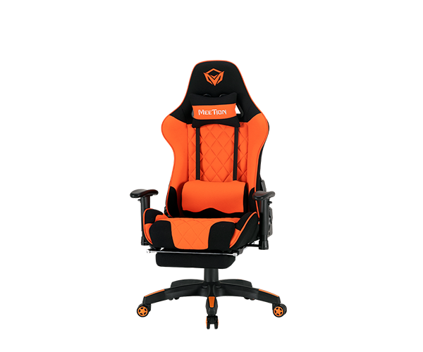 Meetion MT-CHR25 2D Armrest Massage E-Sport Gaming Chair with Footrest