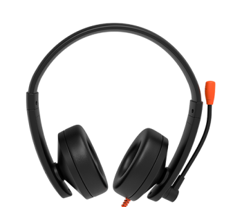 Meetion MT-HP003U Bluetooth USB Wired Office Telephone Headset Black