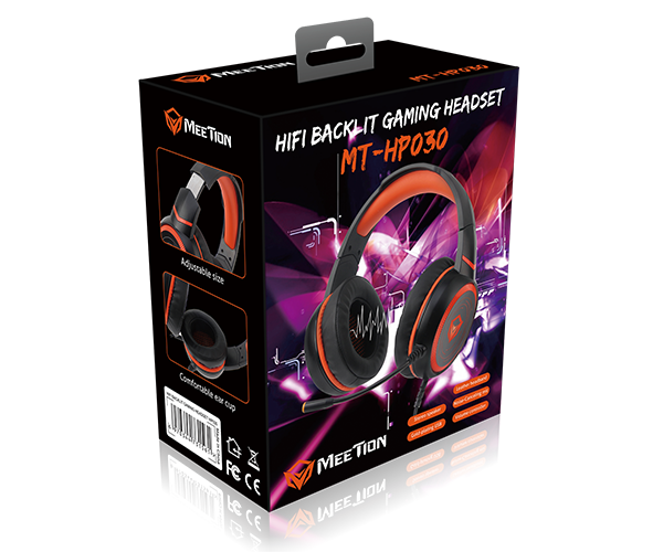 Meetion MT-HP030 HIFI 7.1 Gaming Headset Mic & LED Backlit