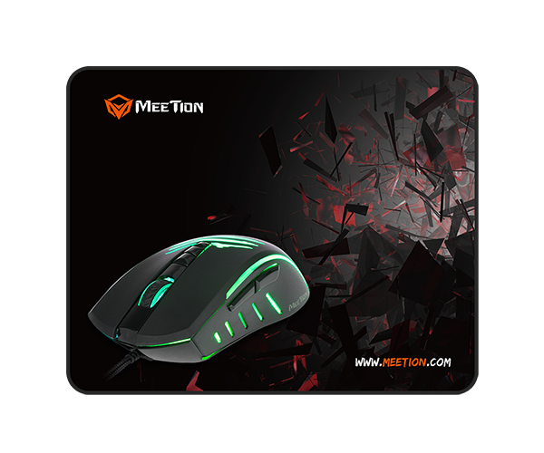 MeeTion MT-C011 Wired Gaming Mouse and Mouse Pad Combo