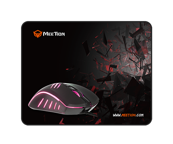 MeeTion MT-C011 Wired Gaming Mouse and Mouse Pad Combo