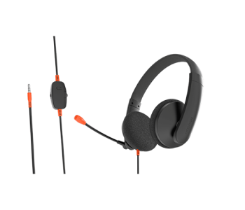 Meetion MT-HP003 USB Wired Office Telephone Headset Black