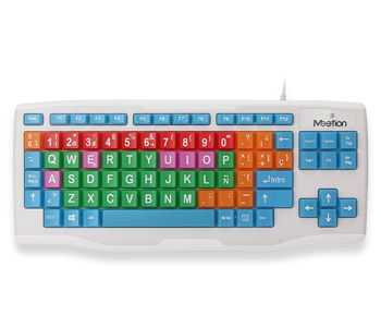 Meetion MT-K800 Colored Big Keys Kids Keyboard
