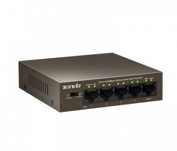 Tenda TEF1105P 5-Port with 4-Port PoE Switch