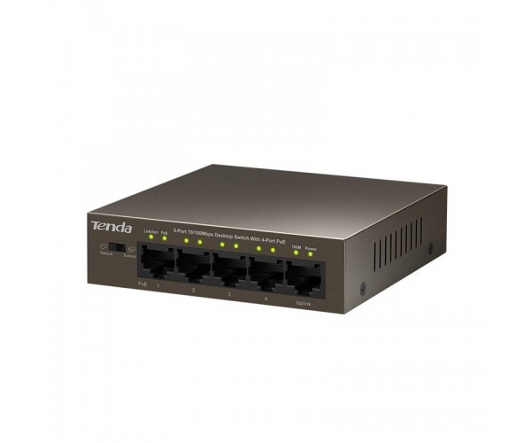 Tenda TEF1105P 5-Port with 4-Port PoE Switch