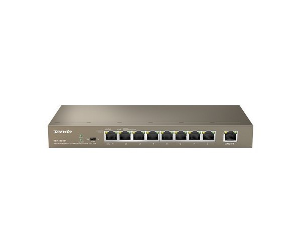 Tenda TEF1109P 9 Port (8-Port PoE) 10/100Mbps Desktop Switch (63W)