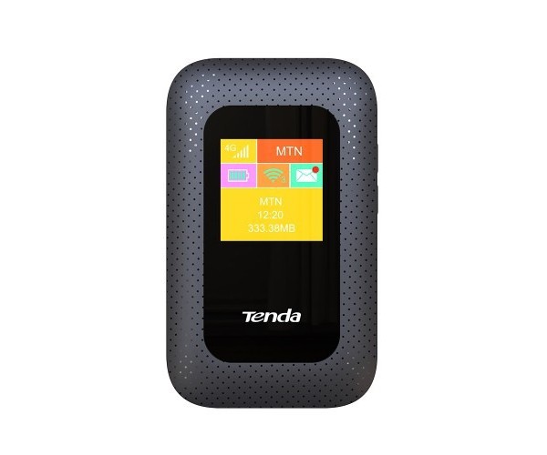 Tenda 4G185 150Mbps 4G LTE Mobile Wi-Fi Hotspot Sim Pocket Router Black