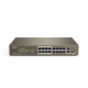 Tenda TEF1118P-16-150W 16 10/100Mbps PoE +1 Gigabit/SFP Slots Switch