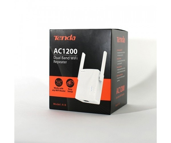 Tenda A18 AC1200 Dual Band WiFi Repeater