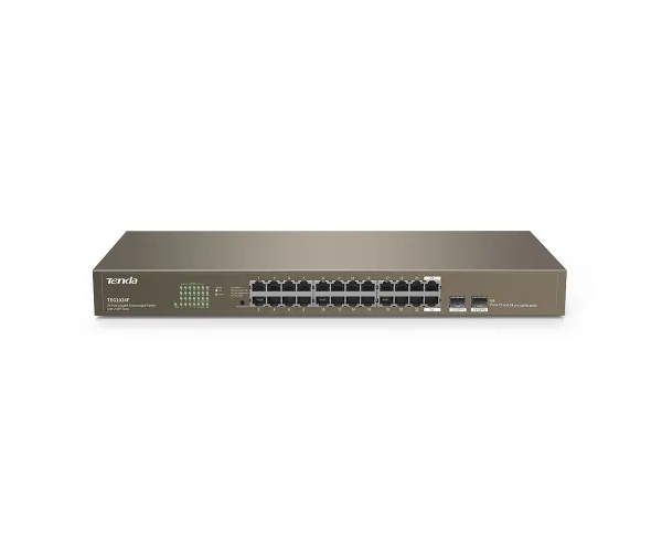Tenda TEG1024F 24 Port Gigabit Unmanaged Switch With 2 SFP Port