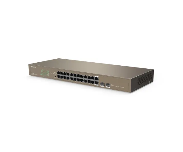 Tenda TEG1024F 24 Port Gigabit Unmanaged Switch With 2 SFP Port