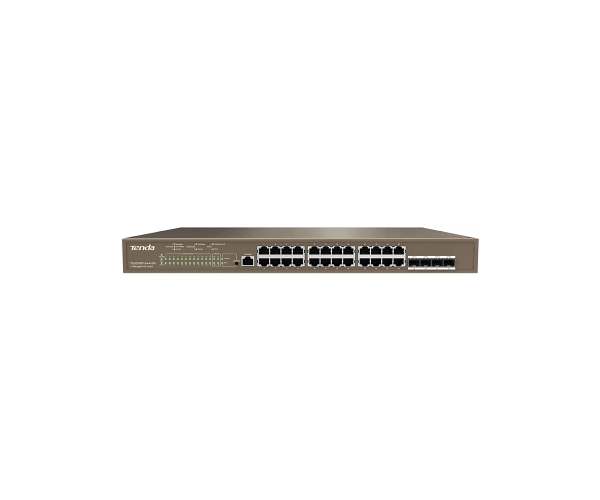 Tenda TEG5328P-24-410W (410W) L3 Managed PoE Switch