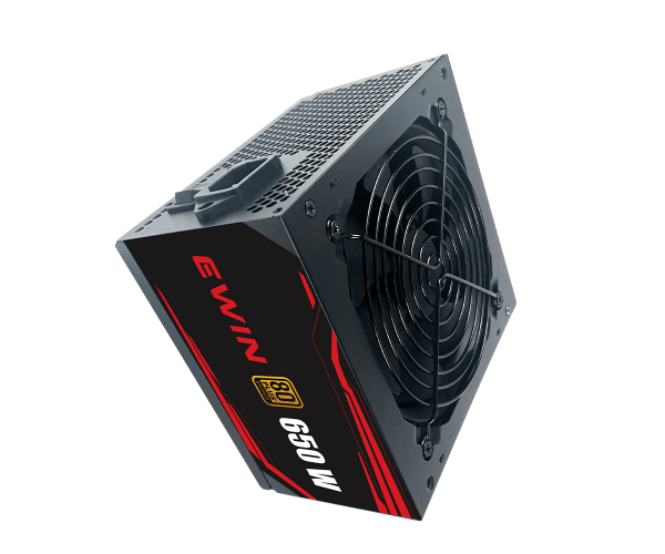 EWIN EW-LP650B 650W 80+ Bronze Power Supply Black
