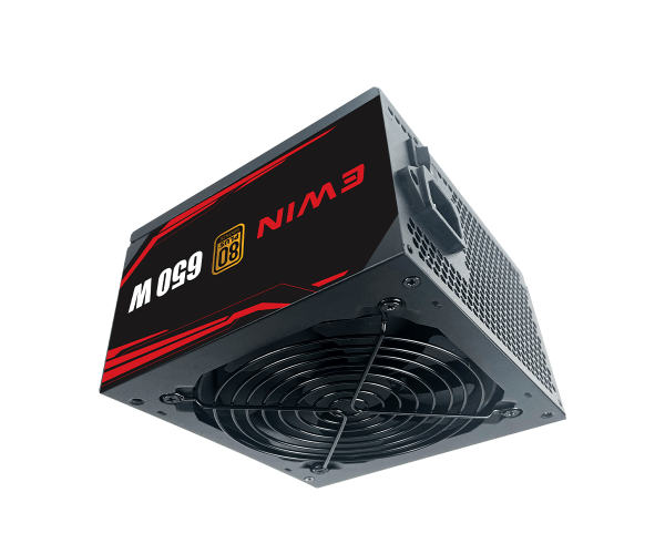 EWIN EW-LP650B 650W 80+ Bronze Power Supply Black
