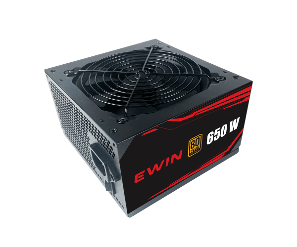 EWIN EW-LP650B 650W 80+ Bronze Power Supply Black