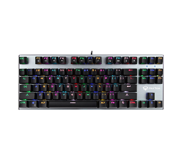 Meetion MT-MK04 TKL RGB Backlit Mechanical Blue Switch Gaming Keyboard