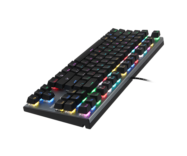 Meetion MT-MK04 TKL RGB Backlit Mechanical Blue Switch Gaming Keyboard