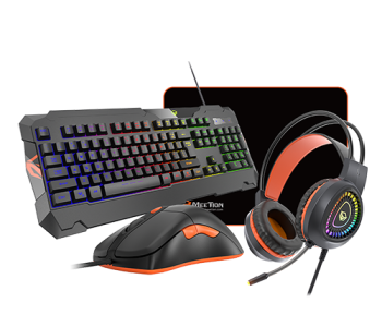 MeeTion MT-C505 Keyboard Mouse Headset Gaming Combo with Mouse Pad