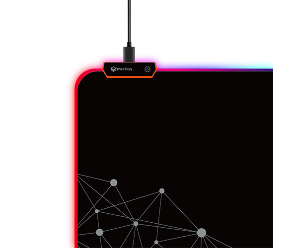 Meetion MT-PD121 Large RGB Backlit Keyboard and Mouse Pad for Gaming