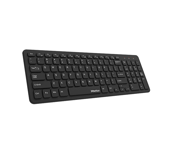 Meetion MT-K410 Wireless Ultra Thin Chocolate Keyboard