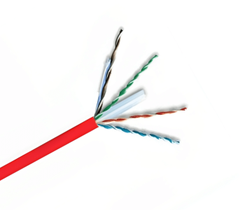 Rosenberger CP61-425-1P0 0.5 Meter Cat 6 UTP Patch Cord Red