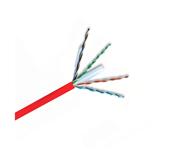 Rosenberger CP61-425-1P0 0.5 Meter Cat 6 UTP Patch Cord Red